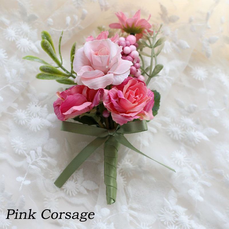 Pink Corsage