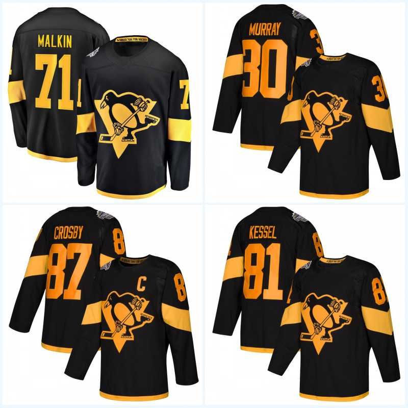 Outerstuff Pittsburgh Penguins 2019 Stadium Series Malkin Replica Jersey -  Youth