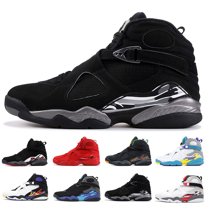 Nike Air Jordan 8 Retro Hombres Zapatos 