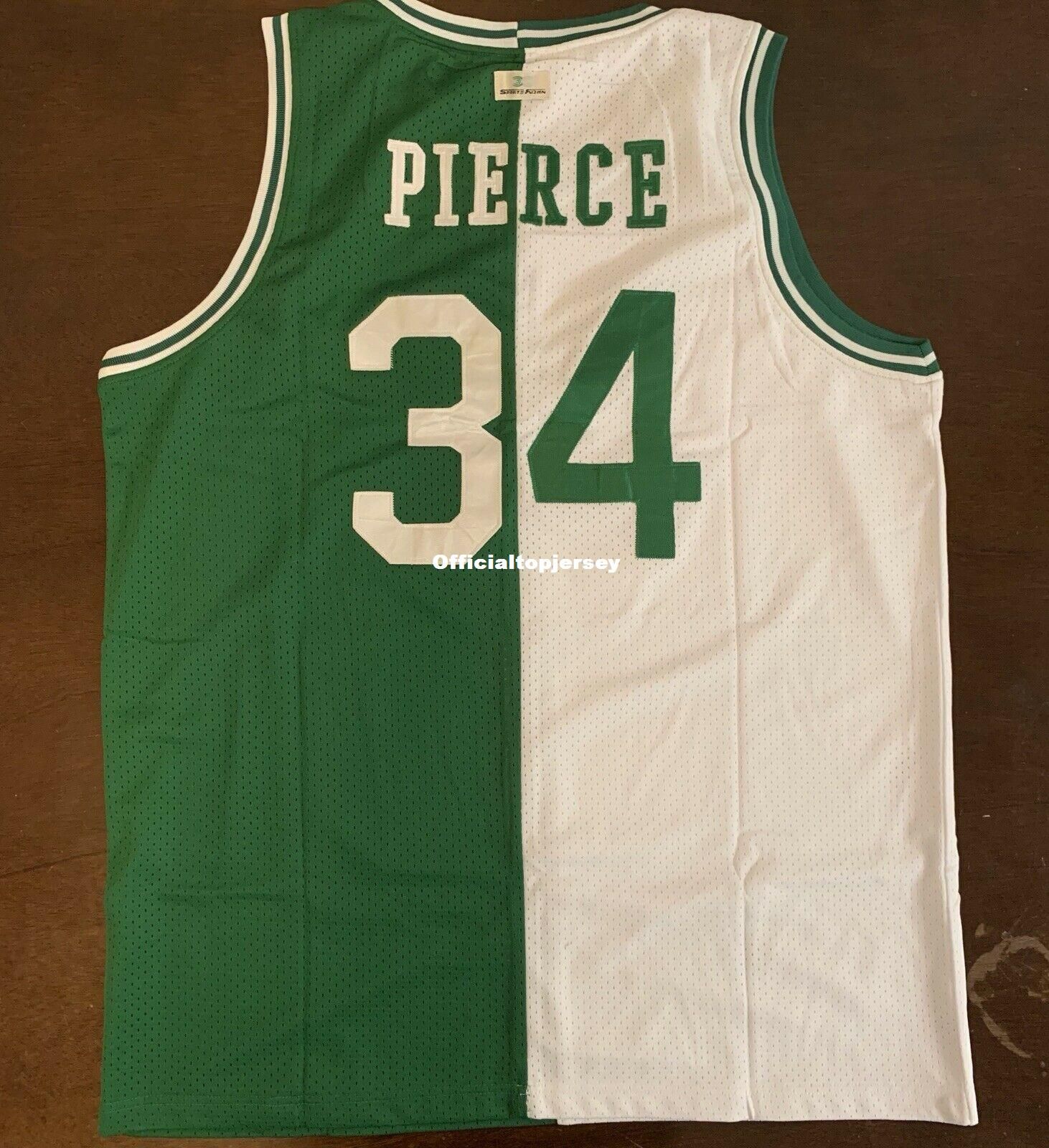 Paul Pierce Boston Celtics Autographed adidas Kelly Green Rev 30 Swingman  Jersey
