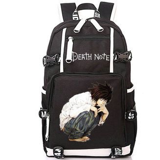 Anime Death Note Mochila con cord/ón para Laptop