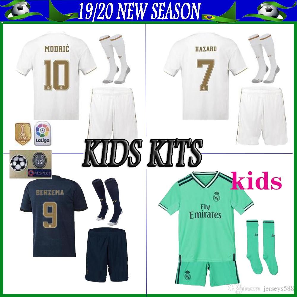 real madrid kids football kit