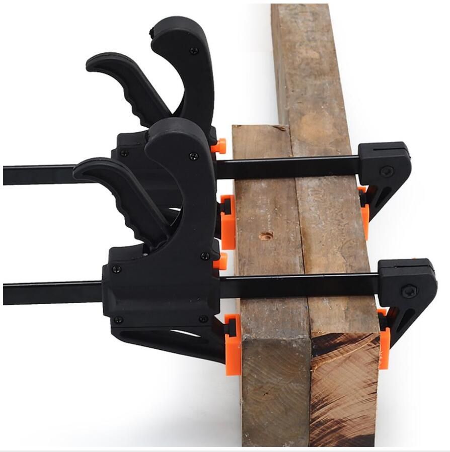 4 inch Woodworking Bar F Clamp Clip Grip Ratchet Release DIY Carpentry Tool UK
