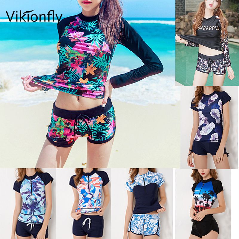 plus size bathing suits with long shorts