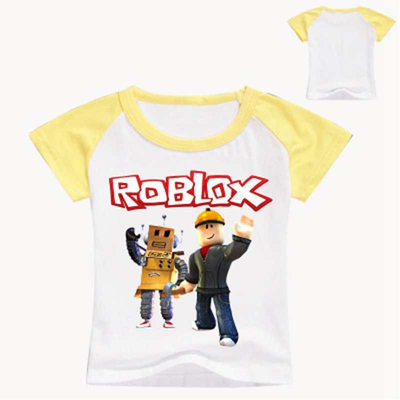 2020 Roblox 3d Printed T Shirt Summer Short Sleeve Clothes Children Game T Shirt Girls Cartoon Tops Tees Baby Girls Boys Shirt From Azxt51888 7 24 Dhgate Com - games baju roblox free