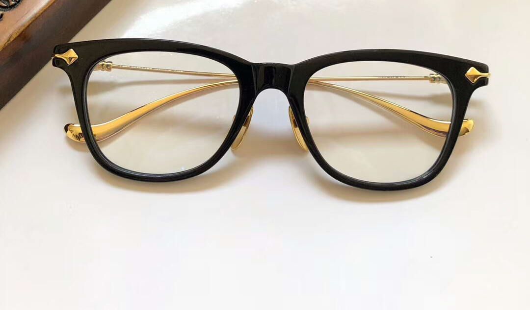 black gold glasses frames