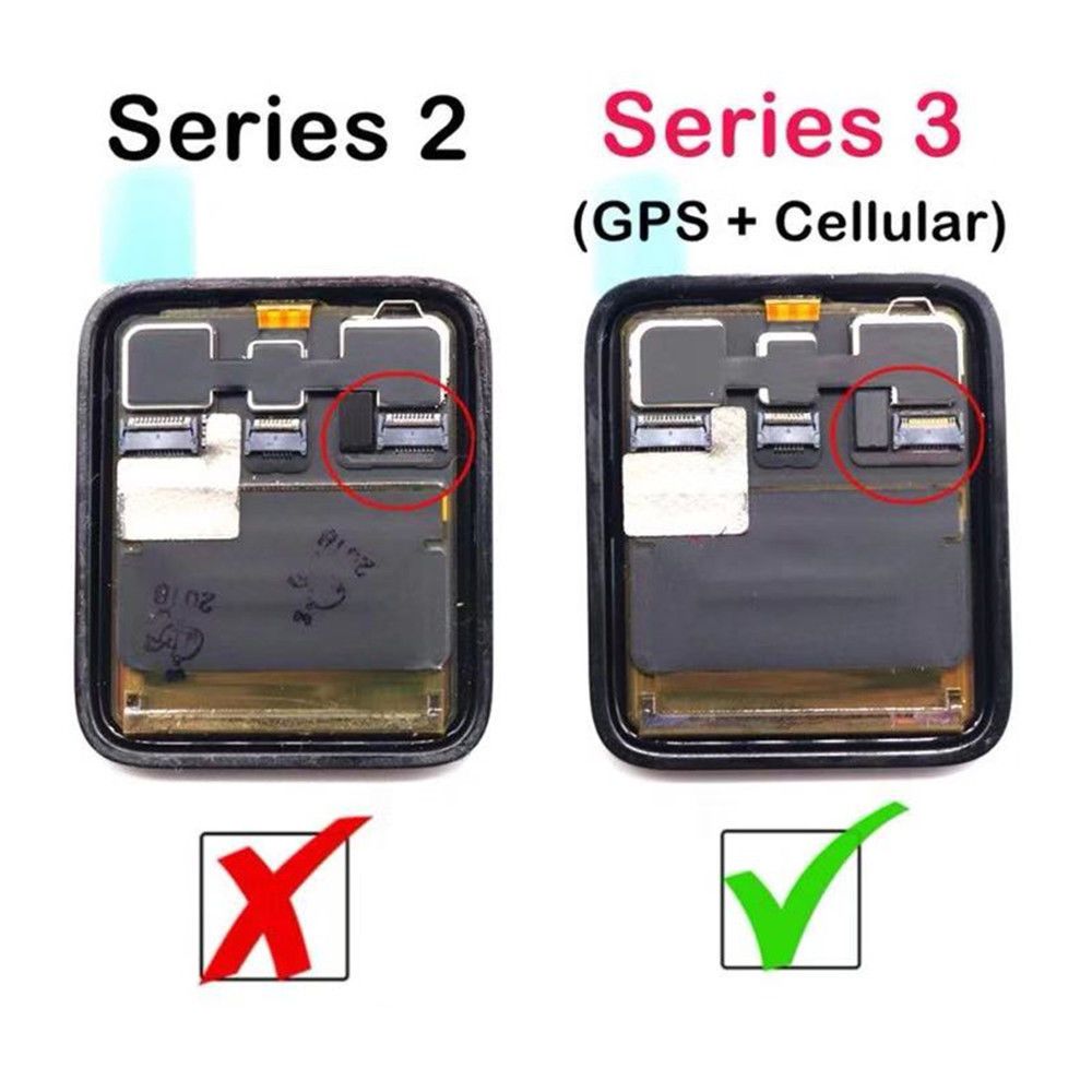 Compra Piezas De Pantalla GPS Original + LCD Celular Para Apple Watch  Series 3 Montaje Digitalizador De Pantalla Toque 38mm / 42mm Barato |  Entrega Rápida Y Calidad | Es.Dhgate