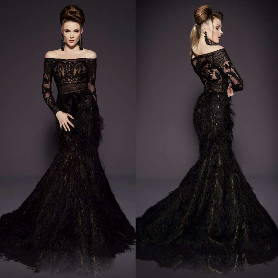 couture evening gown