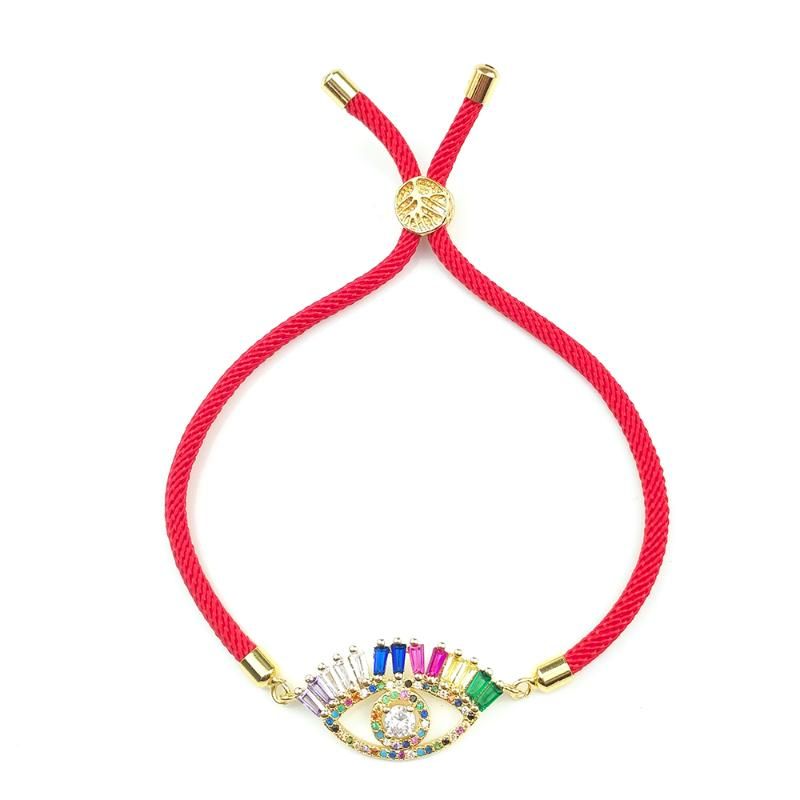 Compre Ténis De Ouro 24k Pulseira De Ouro Mulheres Pulseira Olho Grego Red  Tópico Mal Eye Pulseira Arco Íris Jóias Turquia Maus Pulseiras De Olho De  Boiline, $222,87 | Pt.Dhgate.Com