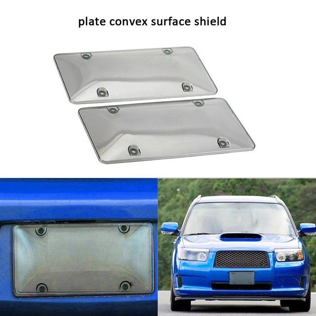 2020 Clear Car License Plate Cover Frame Shields License Plate