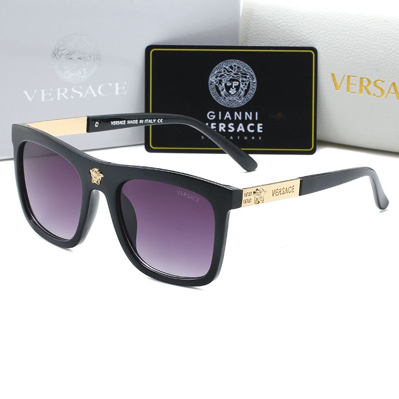 2019 nuevas gafas de sol lujo Versace Marca de lentes al aire