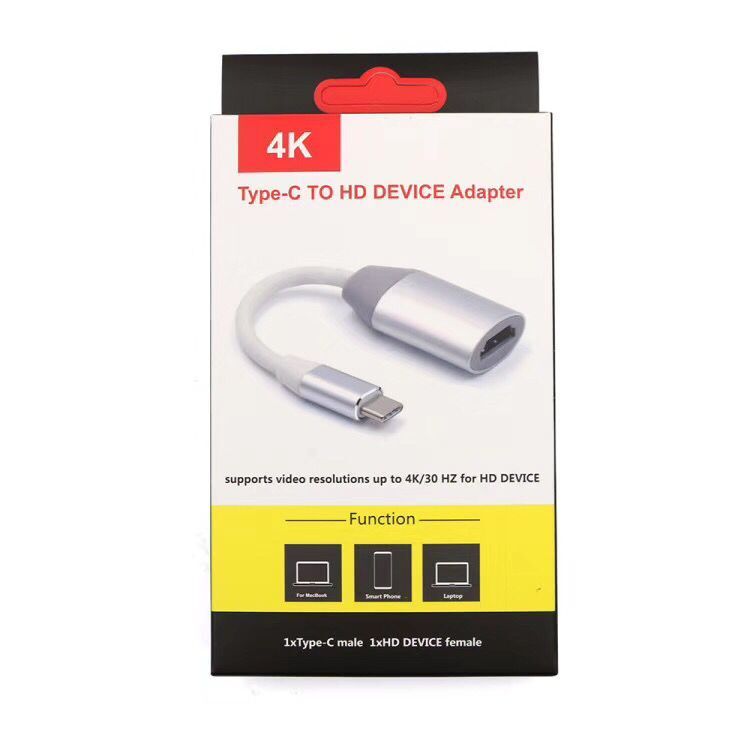 Cable Micro Usb Micro Usb Cable Adaptateur Hdmi De Type C A Hdmi Thunderbolt 3 Pour Macbook Samsung Galaxy S9 S8 Note 9 Adaptateur Hdmi Usb C Huawei P20 Pro