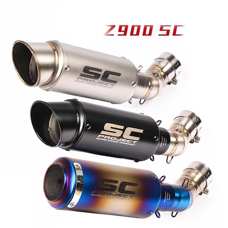 2021 Motorcycle Modified Exhaust Pipe Ninja900 Modified SC Exhaust Pipe