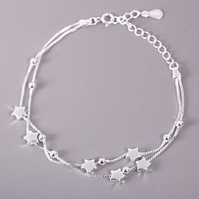 Star Bracelet Silver AB112 | lavr-crm.com