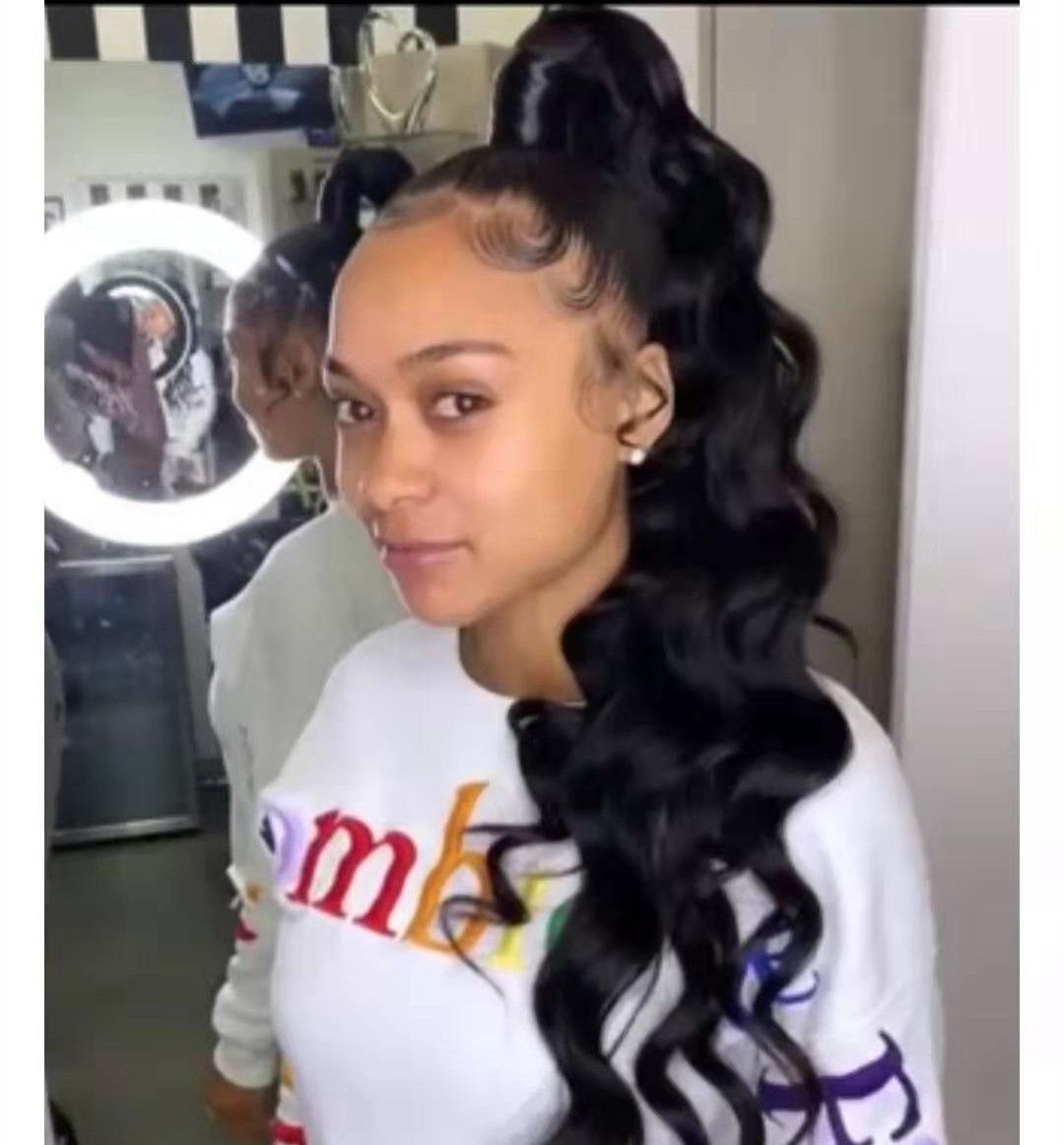 Drawstring Ponytail Human Hair Clip In Ponytails Extensions Virgin Hair Brazilian Body Wave Natural Color 1 Piece 140g Pony tail Bundles Drawstring Ponytail Human Hair Clip In Ponytails Extensions Virgin Hair Brazilian Body Wave Natural Color 1 Piece 140g Pony tail Bundles
