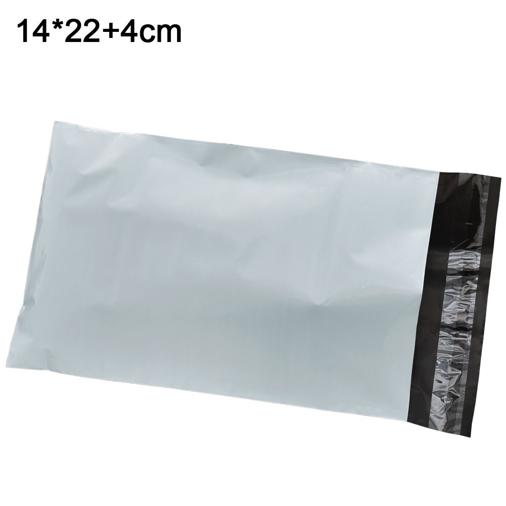 14*22+4cm Express Shipping Bag Mailer Packing Pouches White Opaque