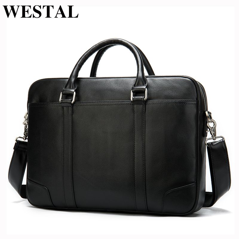 mens leather briefcases & business bags