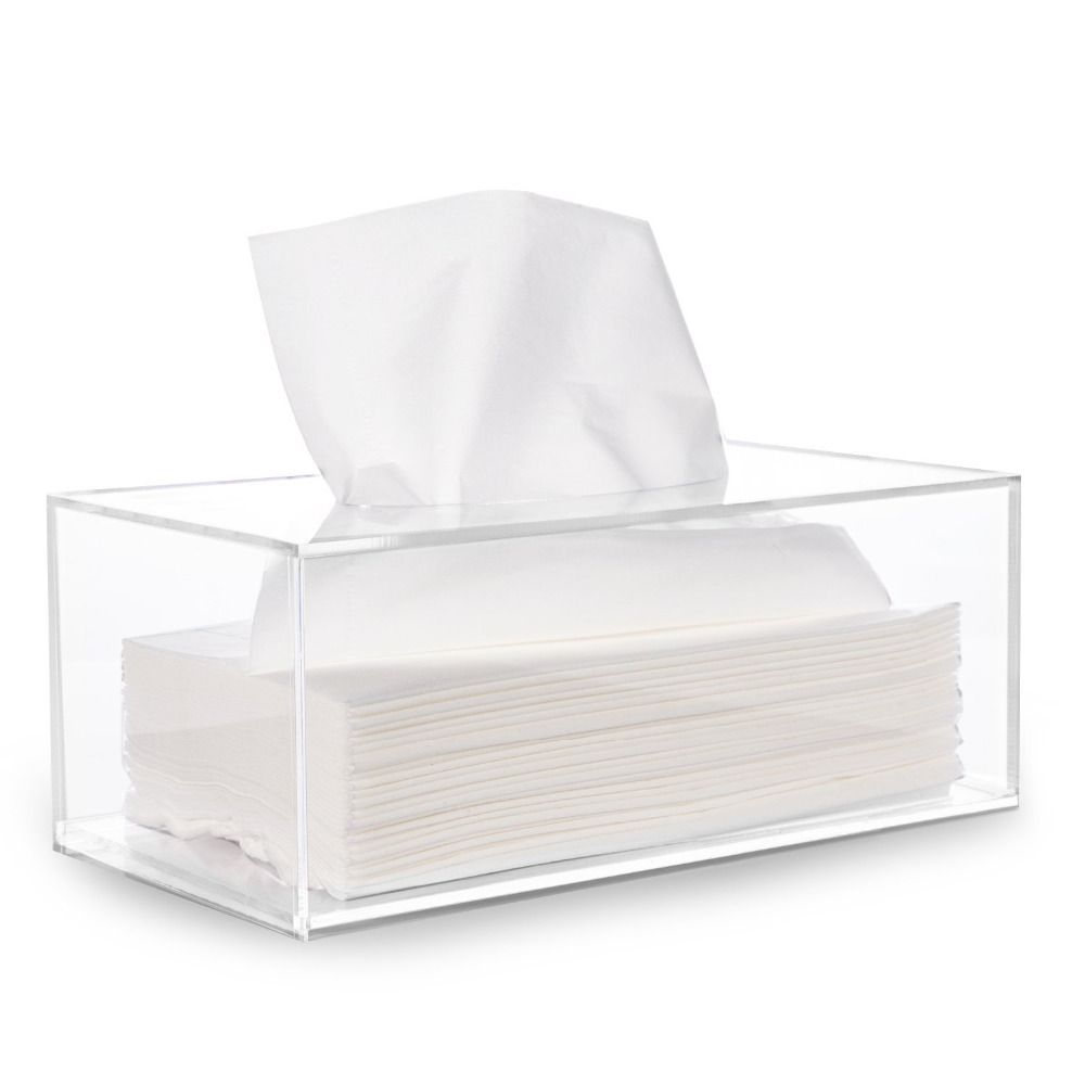Hanging Cuboid Solid Tissue Box Dispenser Car Home Room Facial Napkin Box Cover9