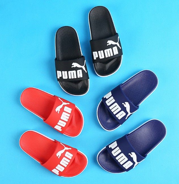 puma bathroom slippers