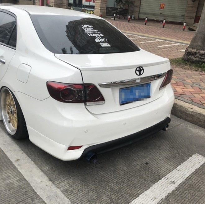 Corolla Toyota Corolla 2006-2013 Alerón Alerón ycyw plástico posterior del coche del