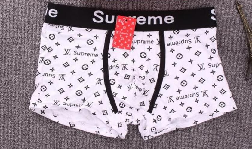 1Pcs Louis Vuitton Men's Underwear Cotton Boxers Turnks Briefs Shorts LV02