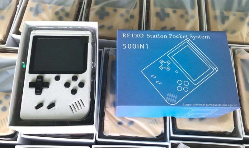 retro station pocket system 500 in 1