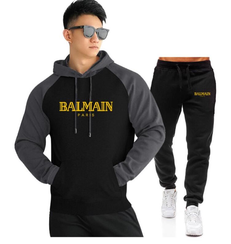 balmain tracksuit mens