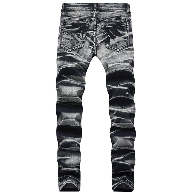 grey striped jeans