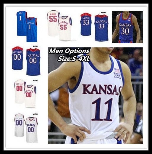 custom kansas jayhawks basketball jersey