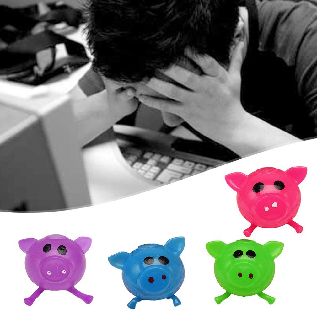 sticky pig toy