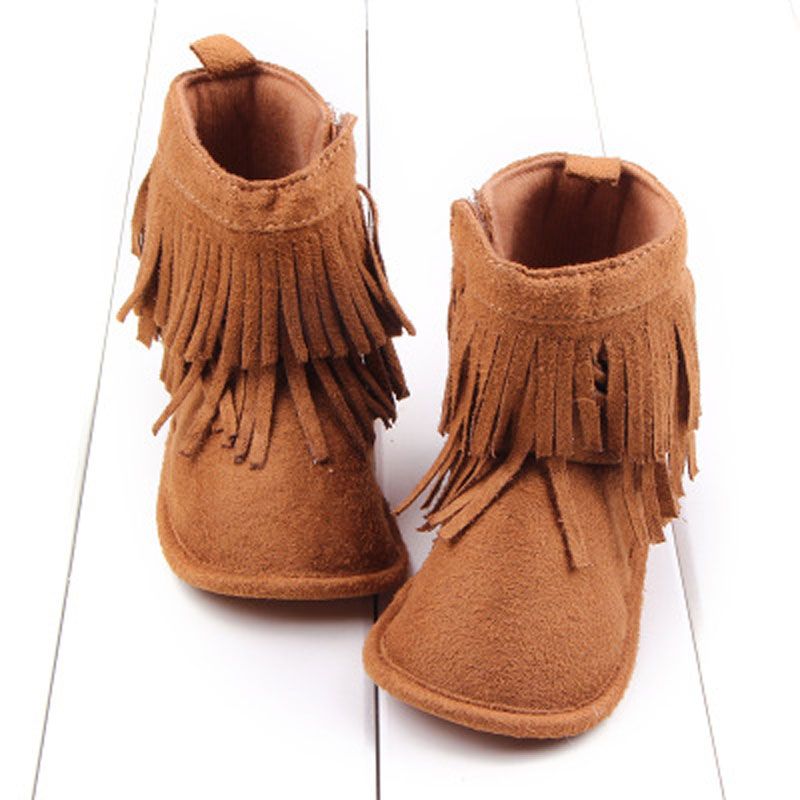 tassel moccasin boots