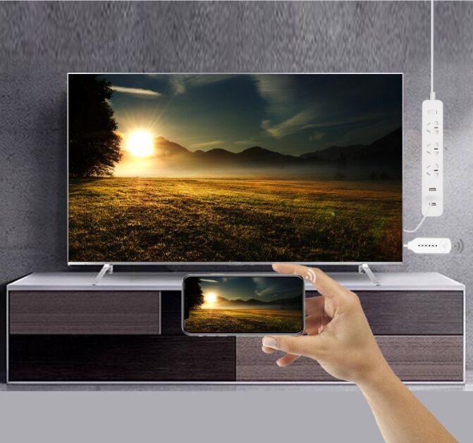 Wifi Wireless Mirascreen Video Adapter Wireless Hdmi Dongle To 1080p Hdtv Media Display Converter Receiver Hdmi Miracast Dlna Cell Phone Adapter For