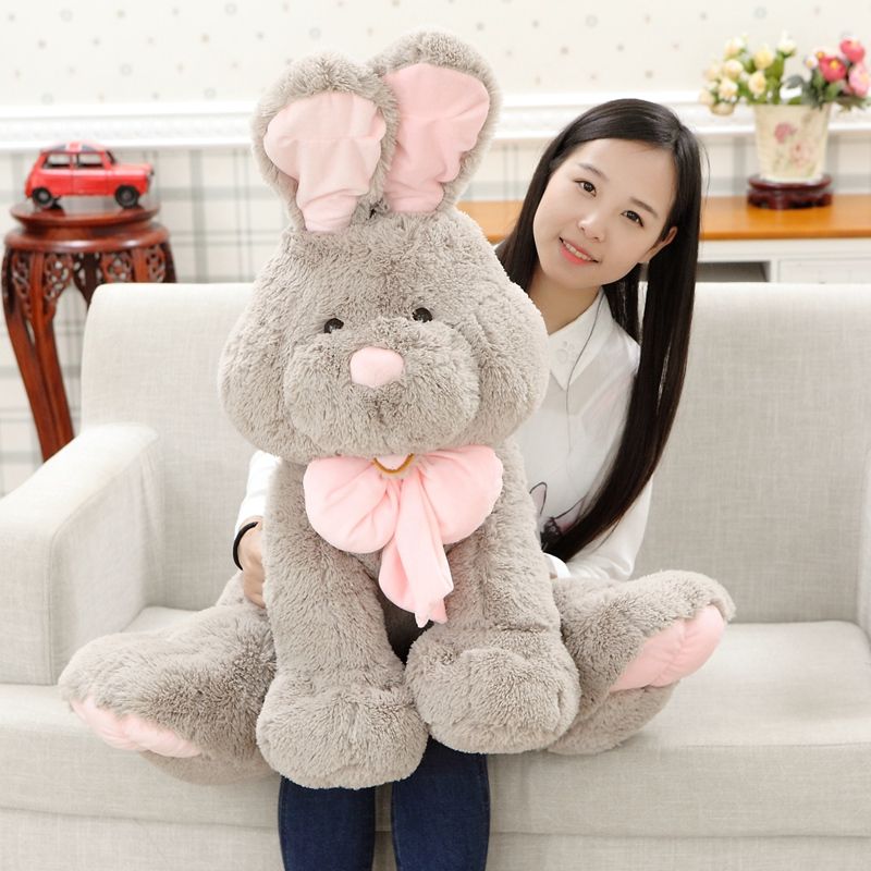 large rabbit stuffed animal