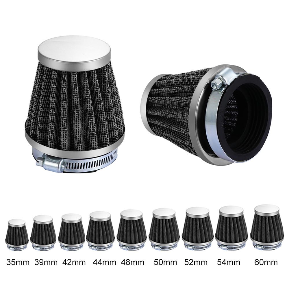 42 mm 48 mm Filtro dellaria universale per moto 50 mm 60 mm 44 mm 35 mm 52 mm 39 mm 54 mm