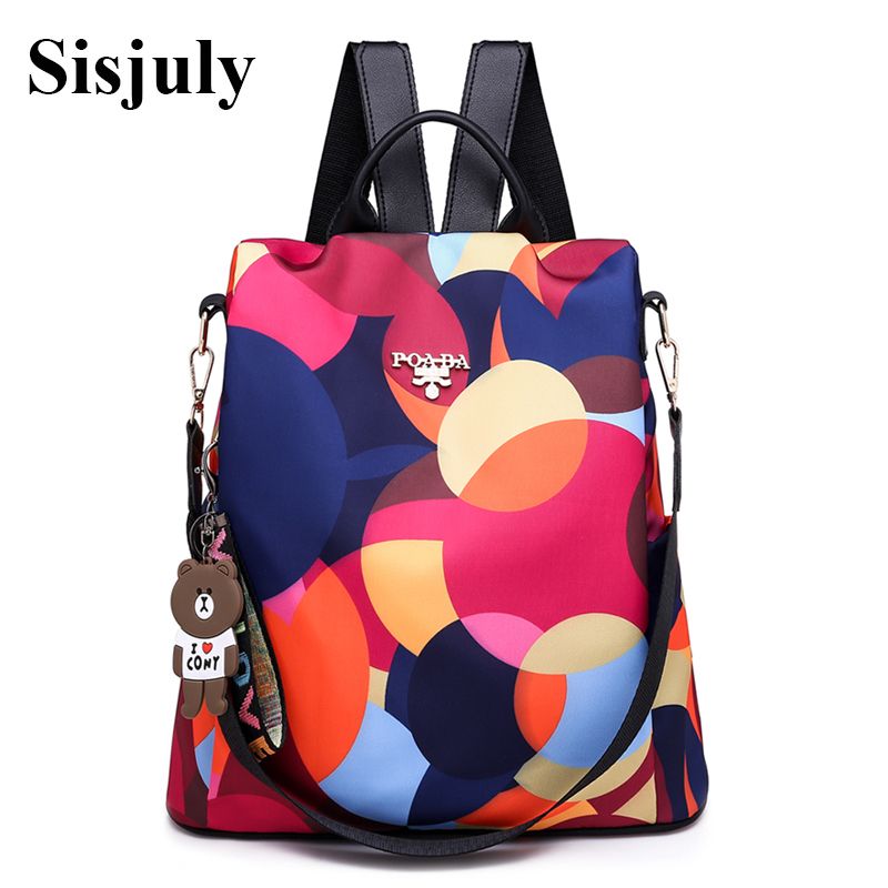 mochila oxford mujer