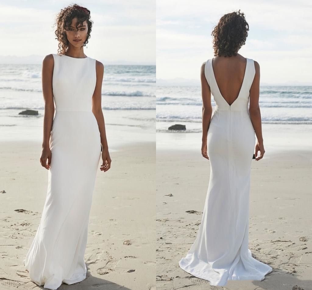 wedding dresses for 2nd marriage on the beach