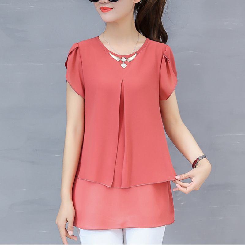 Destreza los A tientas 2019 camisa de la blusa Ropa Blusas Moda gasa del verano barato manera de las mujeres Destreza los A tientas 2019 camisa de la blusa Ropa Blusas Moda gasa del verano barato manera de las mujeres