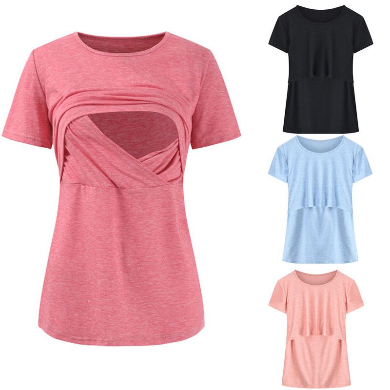 T-shirt allattamento in cotone nero mickey mouse - Prénatal Store Online