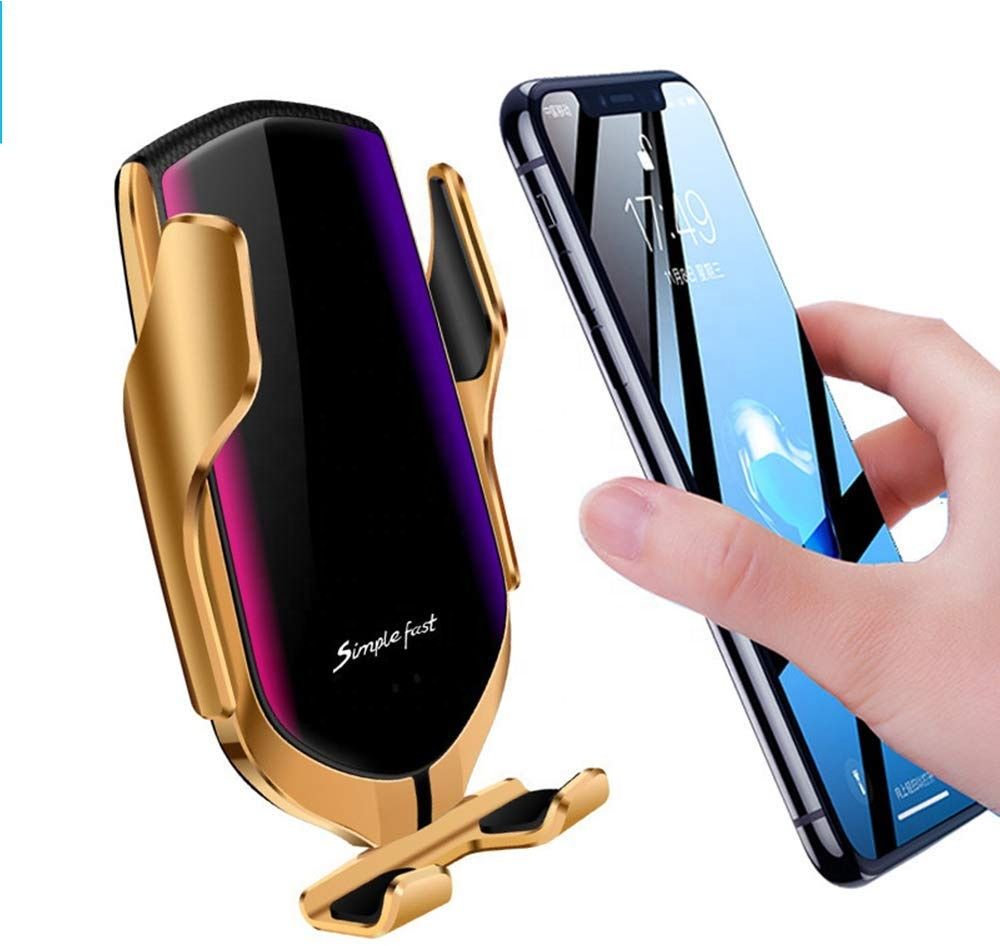 2021 Automatic Clamping Wireless Car Charger Mount For Iphone Sumsung Best Infrared Sensor Quick Vehicle Chargers Qi Fast Charging Phone Holder From Smart Manufacturer 15 09 Dhgate Com
