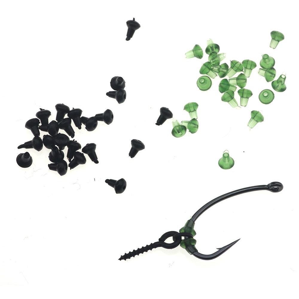 2021 Lure Beads Hook Bait Stoppers Fixed Soft Beads Holder Carp Fishing