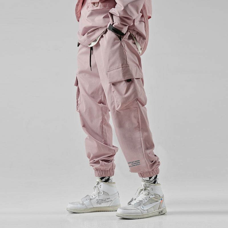 Joogers-pantalones Cargo para hombre ropa de calle chándal negro hip hop  con bolsillos Otoño 2021 | Linio México - GE598FA1MMGWYLMX