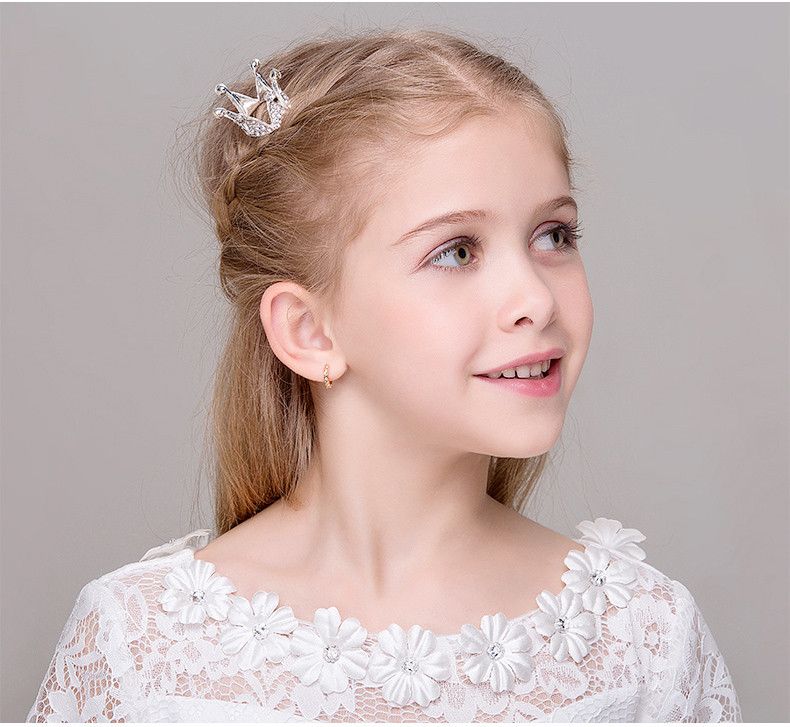 Acheter Coiffure Pour Fille Couronne De Cheveux Princesse Petite Couronne Bijoux Anniversaire En épingle à Cheveux Fille Cerceau Accessoires De 1912