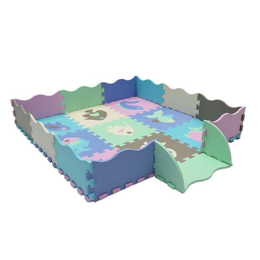 animal foam play mat