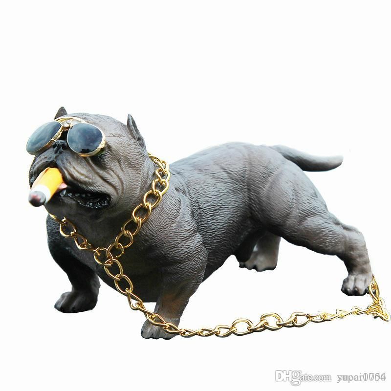 simulation american bully pitbull car
