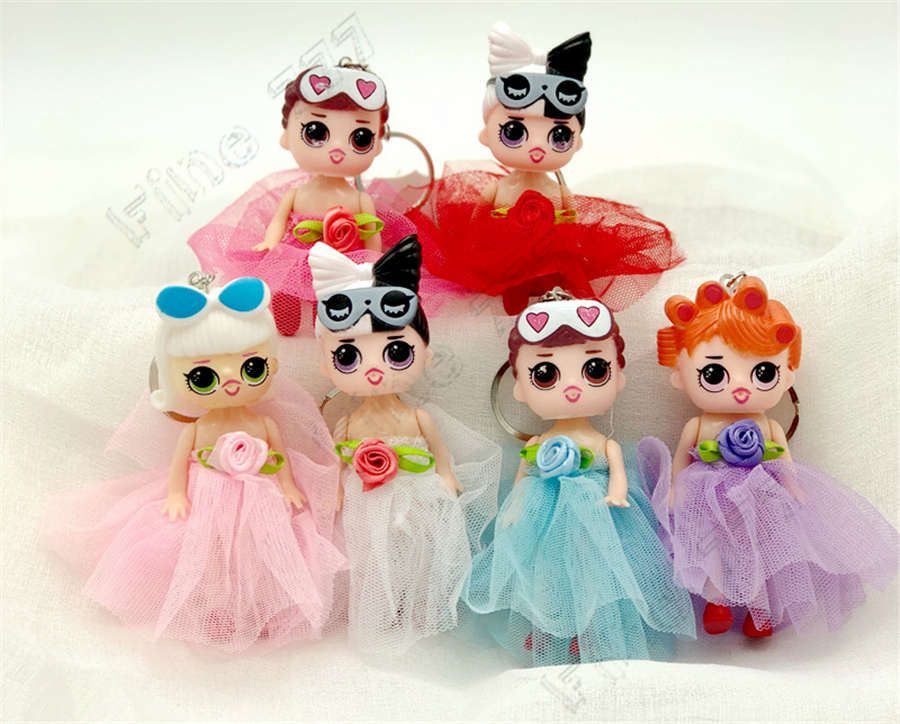 lol doll keychain
