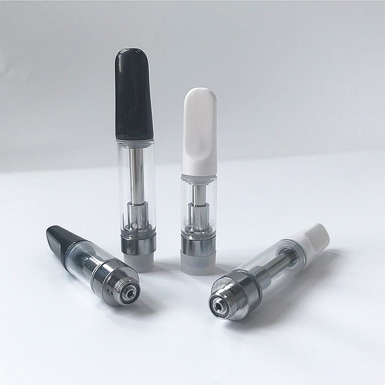 1ml Ceramic Coil Vape Cartridges Th205 Thick Oil Dab Wax Atomizer Empty