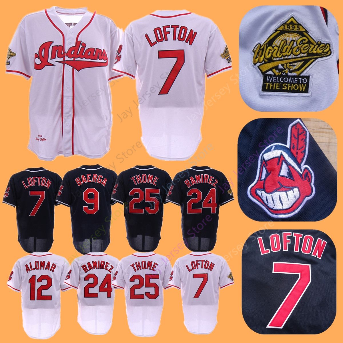 indians world series jersey