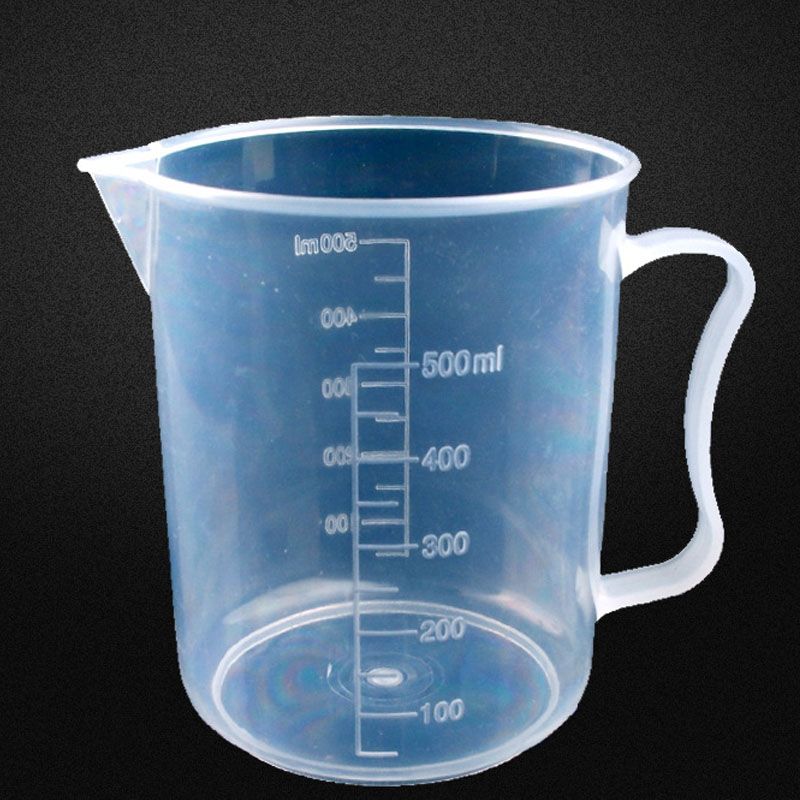 250 ml 3 unidades 1 litro Singeru 500 ml vaso de plástico graduado taza de mezcla de plástico taza de medición transparente Jarra medidora de plástico