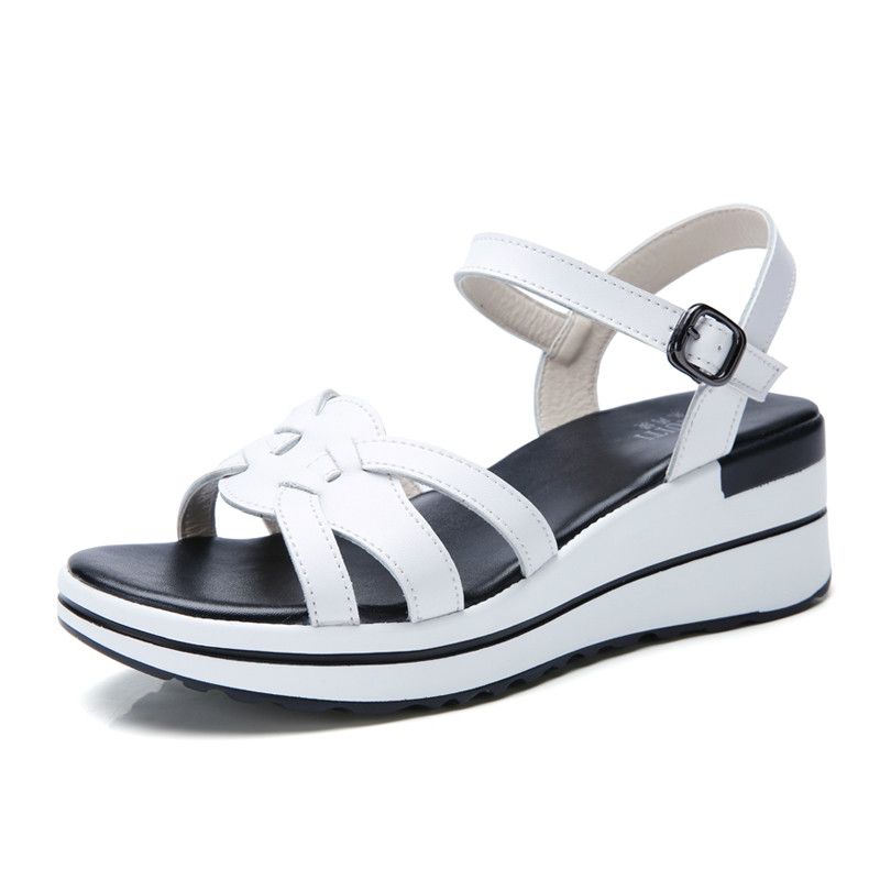 Compre 2020 Verão Sandálias Flat Mulheres Preto Sandálias Plataforma Mulheres Cunha Praia Flip Flops Senhoras Gladiador Calcanhar Plana De Lbdshoes, $121,35 | Pt.Dhgate.Com