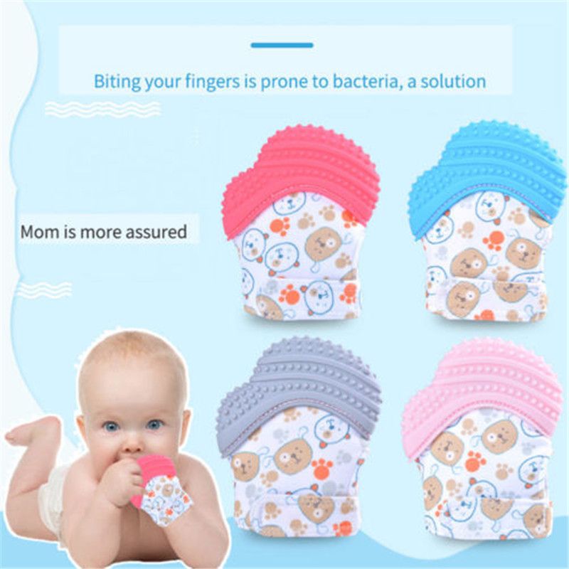 baby mitten teether
